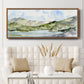 Serene Mountains I - Floater Framed Canvas Print