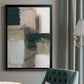 Marble Block Symmetry III - Modern Framed Canvas Print