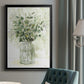 Delicate Greenery II - Modern Framed Canvas Print