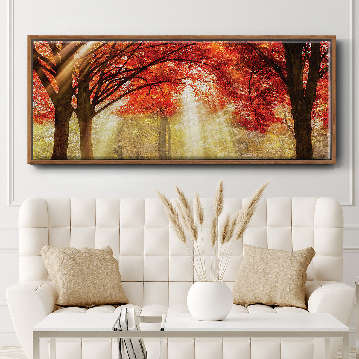 Everland - Floater Framed Canvas Print