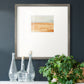 Ash Blue Horizon I - Double Matboard Framed Print