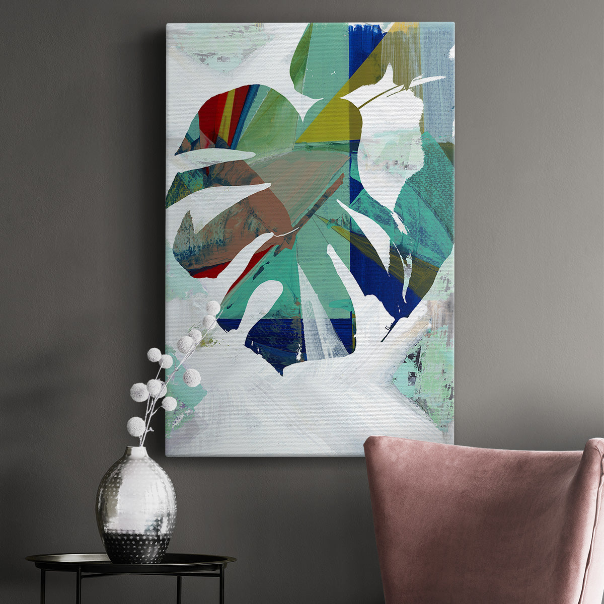 Monstera I Premium Gallery Wrapped Canvas - Ready to Hang