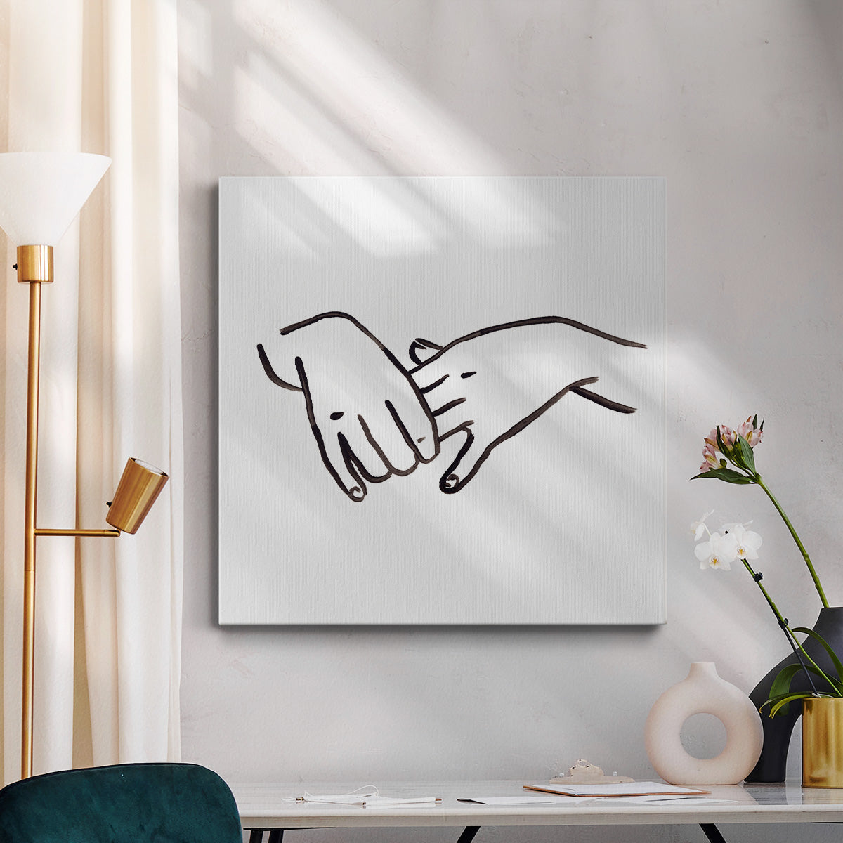 Hand Study I-Premium Gallery Wrapped Canvas - Ready to Hang