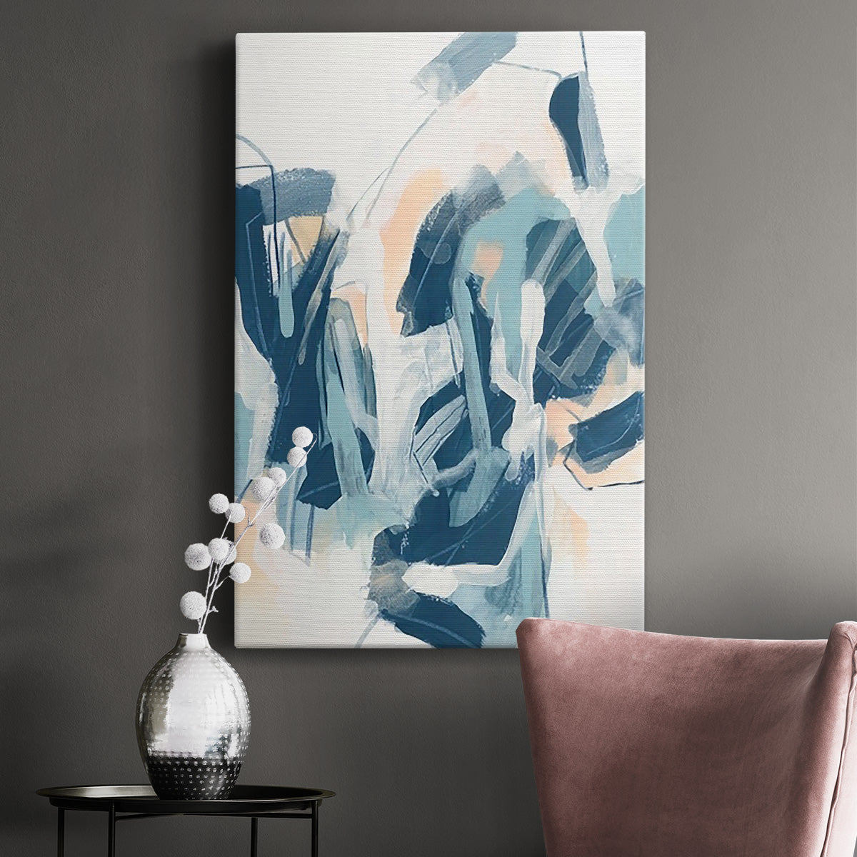 Interlocking Melody I - Canvas Art Print