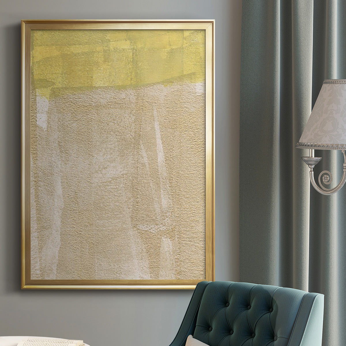 Vovere II - Modern Framed Canvas Print