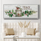 Rustic Peace - Floater Framed Canvas Print