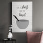 Lick the Bowl Premium Gallery Wrapped Canvas - Ready to Hang