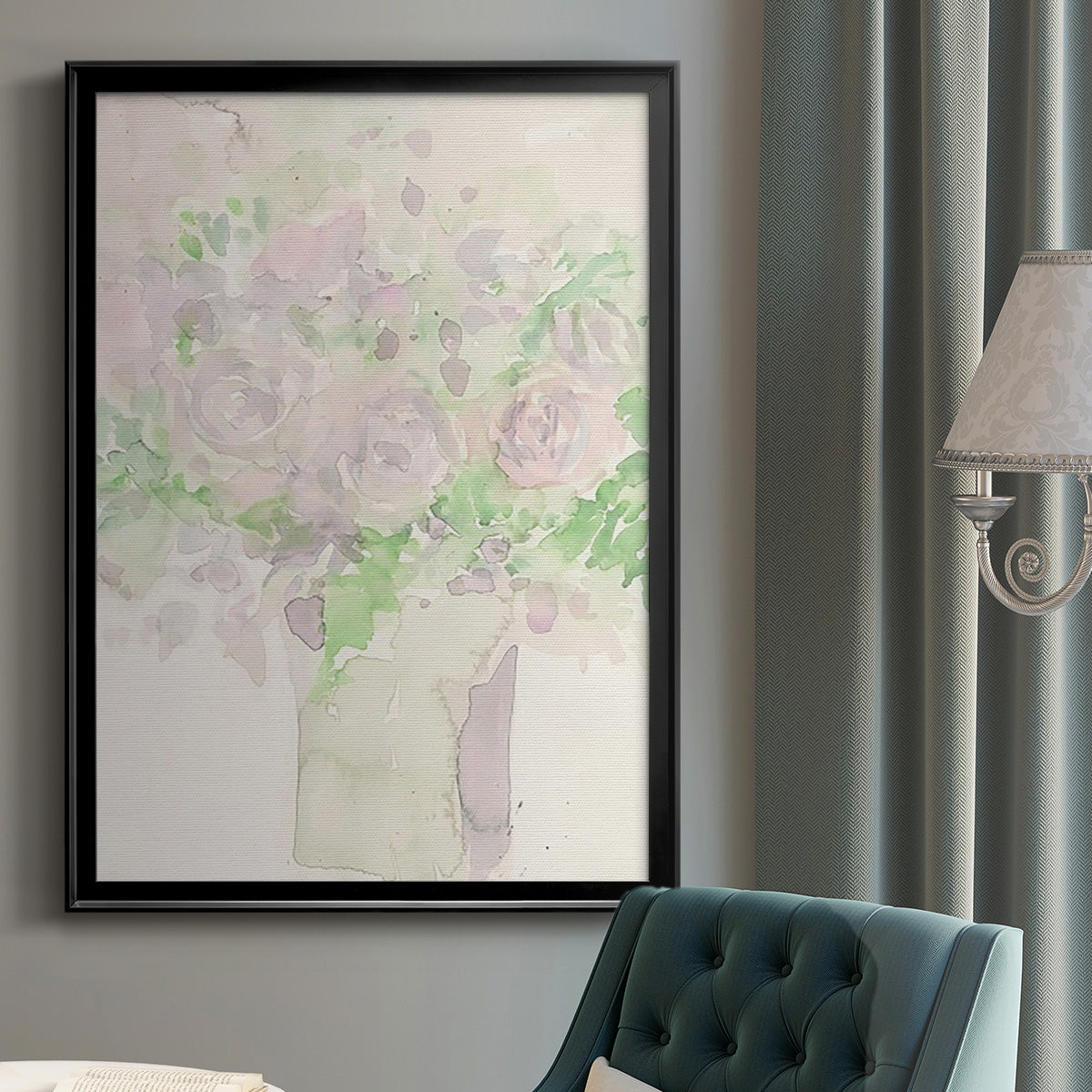 Natural Radiance II - Modern Framed Canvas Print