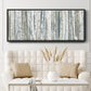 Treeline Strata I - Floater Framed Canvas Print