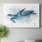 Blue Turtle II Premium Gallery Wrapped Canvas - Ready to Hang