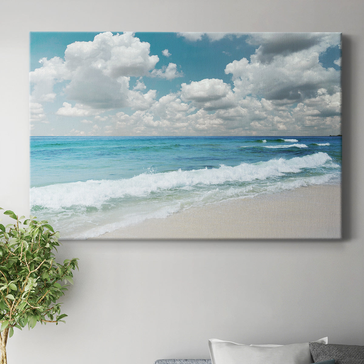 Beach Bliss Premium Gallery Wrapped Canvas - Ready to Hang