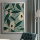 Monochrome Avocados - Modern Framed Canvas Print