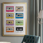 Musical Inspiration - Modern Framed Canvas Print
