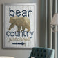 Bear Country - Modern Framed Canvas Print