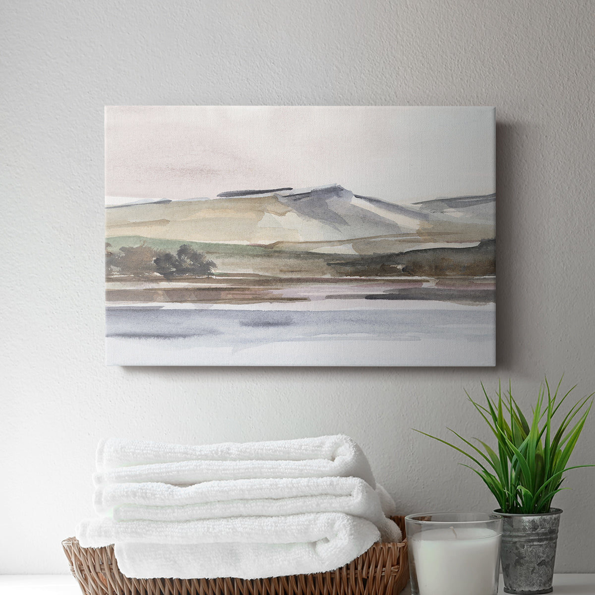 Autumn Mountain Valley I - Canvas Art Print