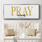 Pray Continually - Floater Framed Canvas Print