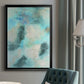 Blue Shift II - Modern Framed Canvas Print