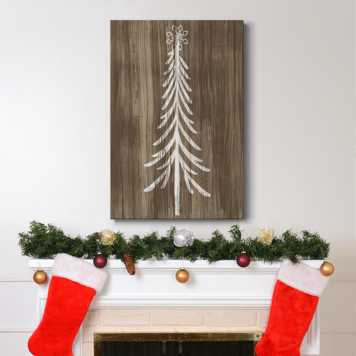 Barnwood Wonderland IX - Gallery Wrapped Canvas