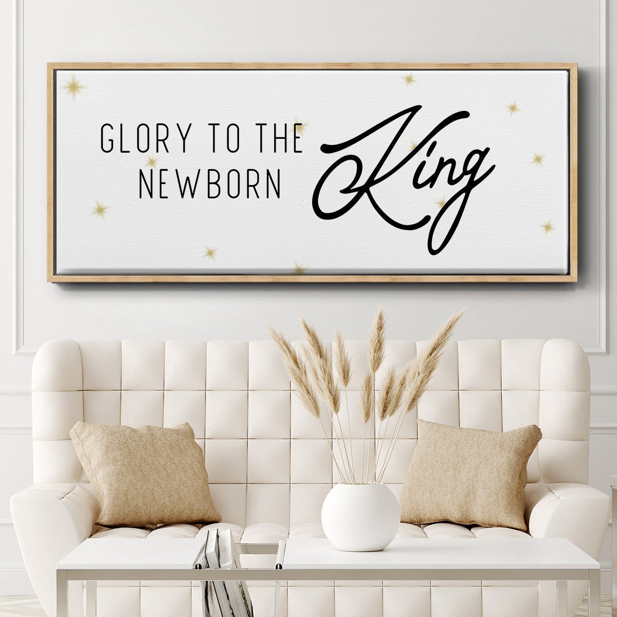 Glory - Floater Framed Canvas Print