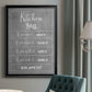 Bon Appetit - Modern Framed Canvas Print