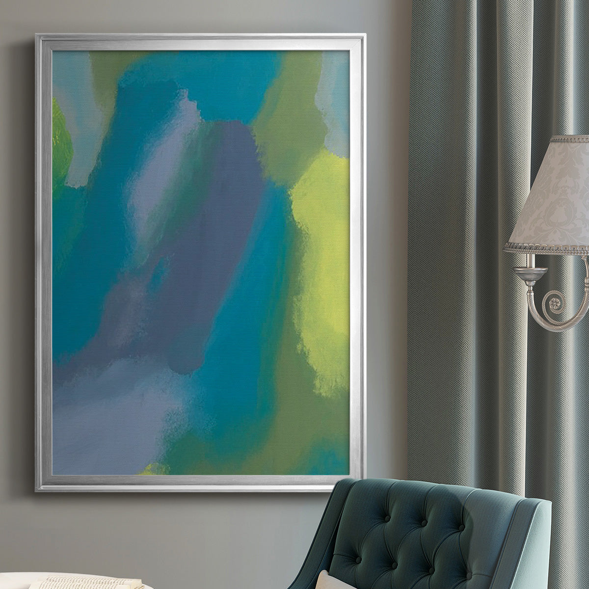 Lost in Memories I - Modern Framed Canvas Print