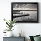 Soft Summer Sunrise - Modern Framed Canvas Print