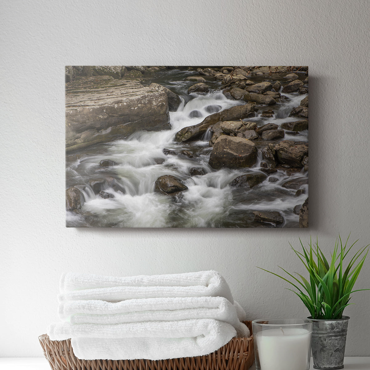 Rushing Calm - Canvas Art Print