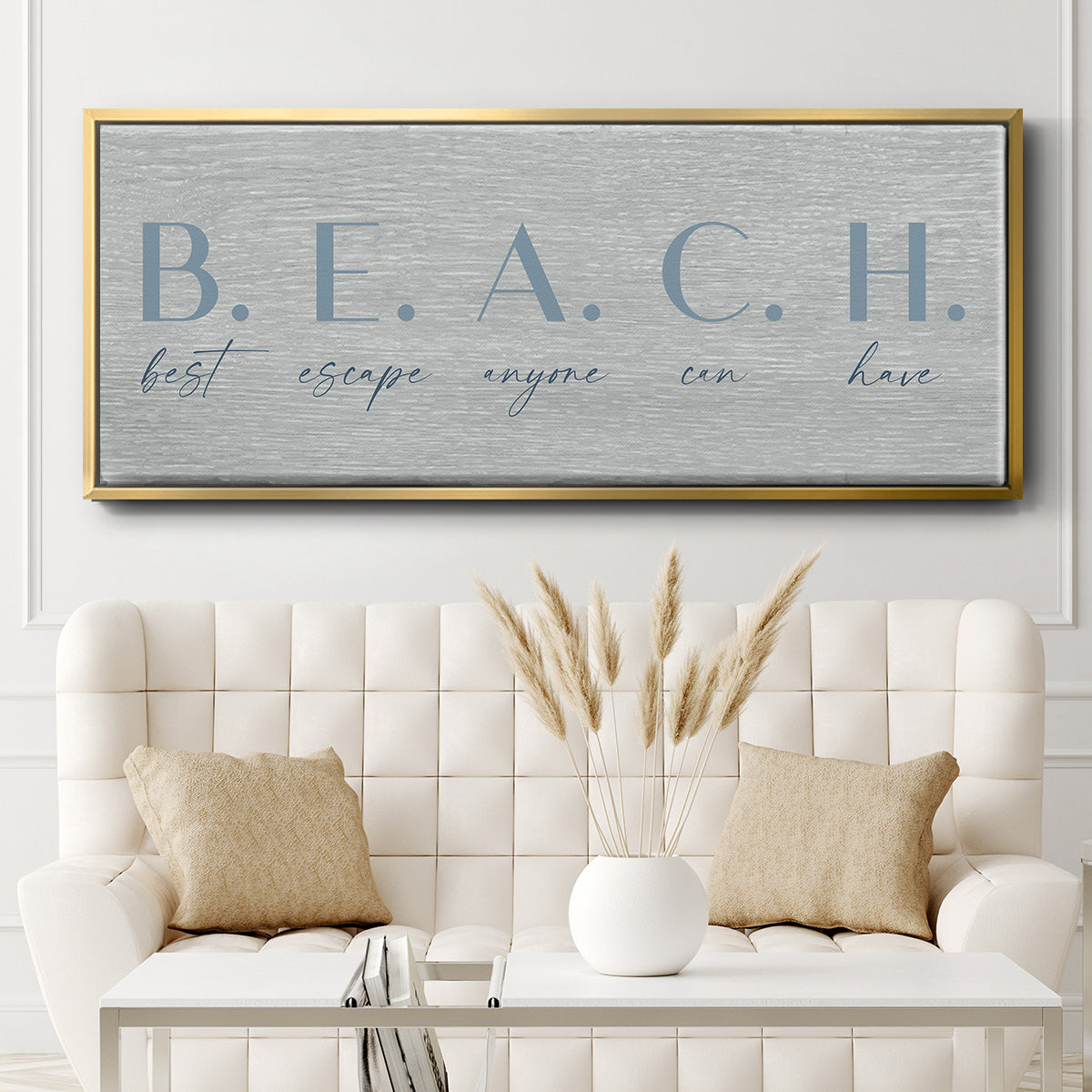 Best Escape - Floater Framed Canvas Print