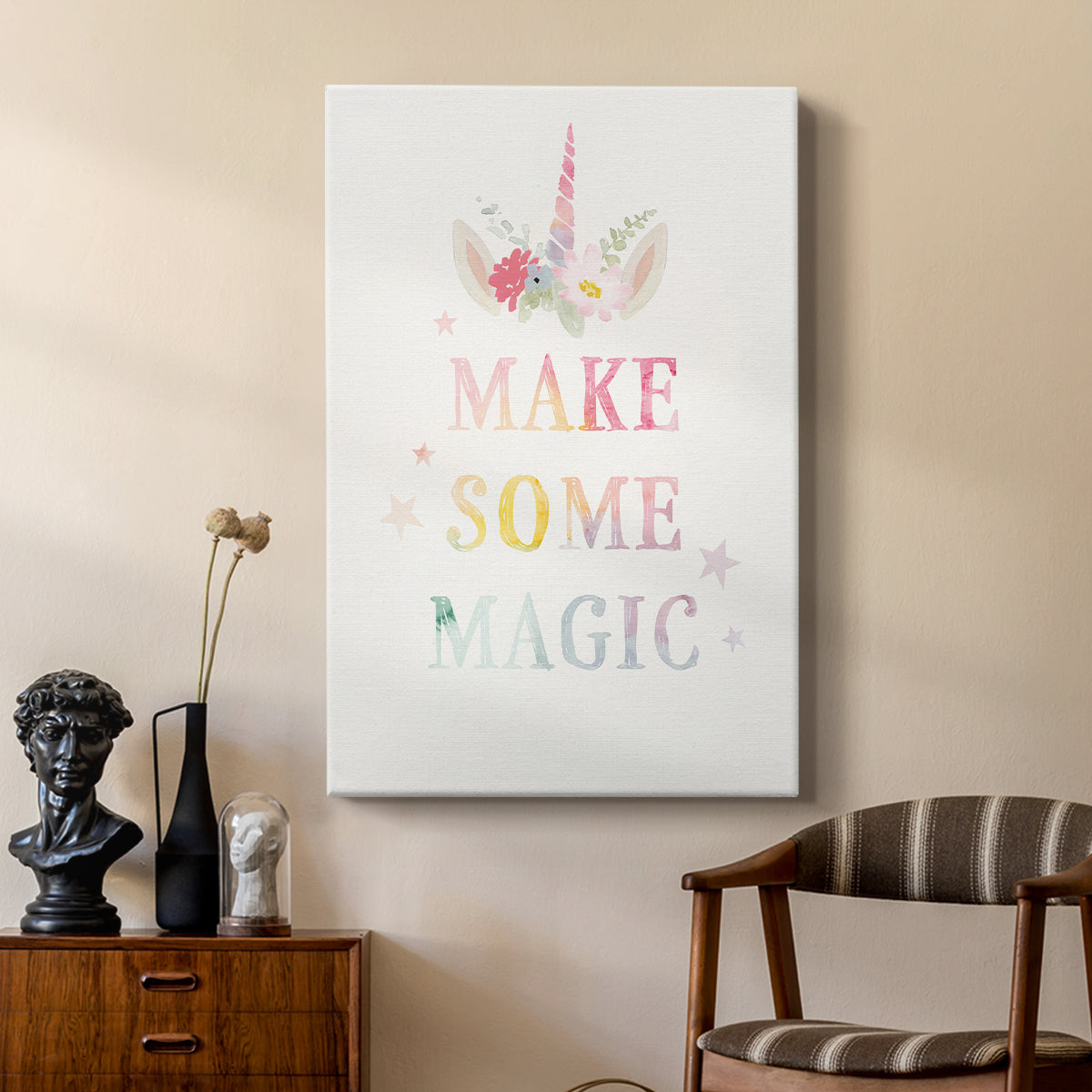 Sweet Unicorn IV - Canvas Art Print
