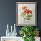 Linen Geranium - Premium Canvas Framed in Barnwood - Ready to Hang