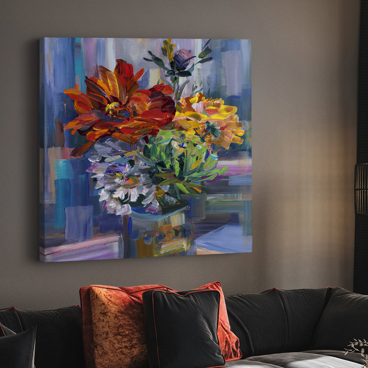 Modern Bouquet - Canvas Art Print