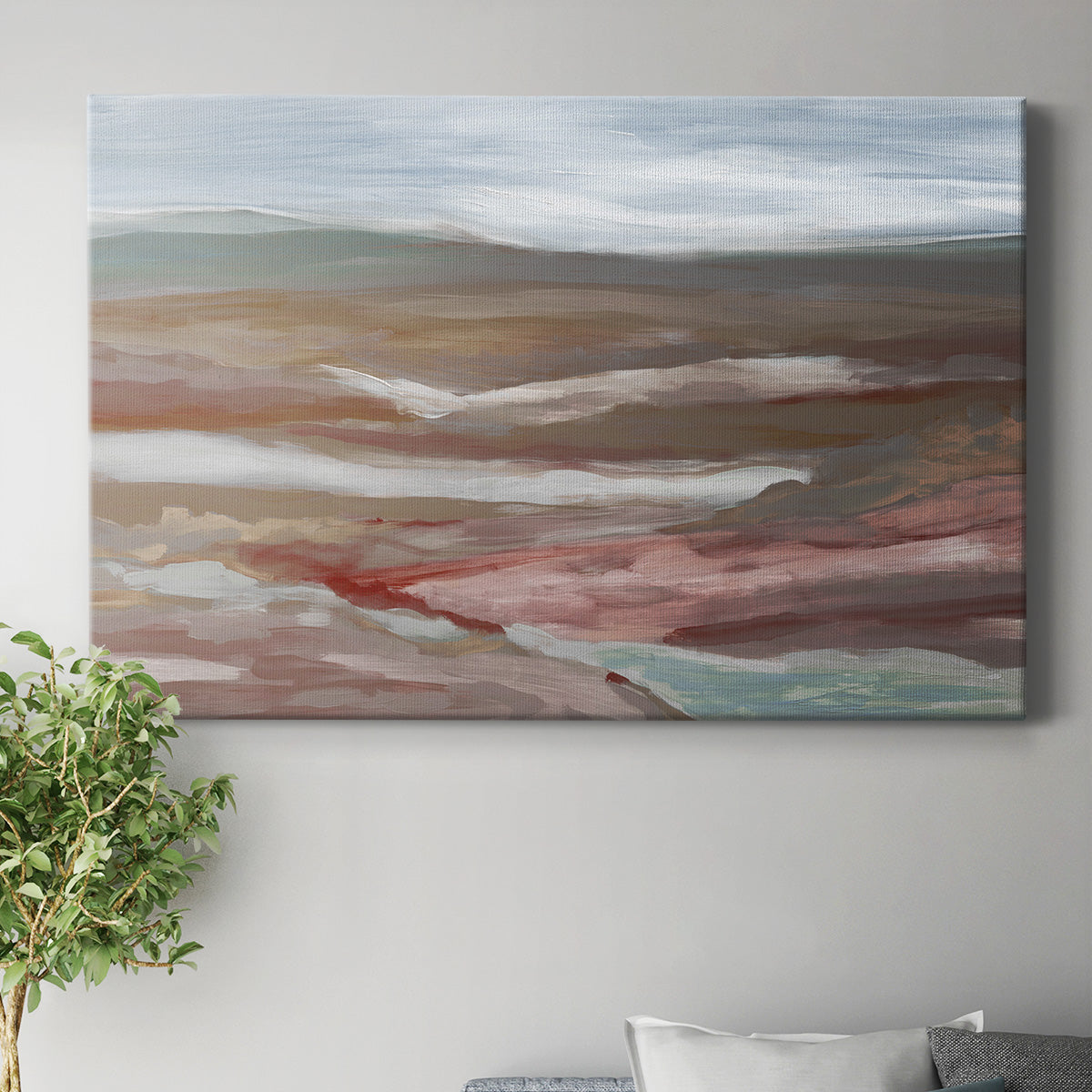 Valley of Fall Premium Gallery Wrapped Canvas - Ready to Hang