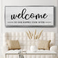 Welcome Ever After - Floater Framed Canvas Print