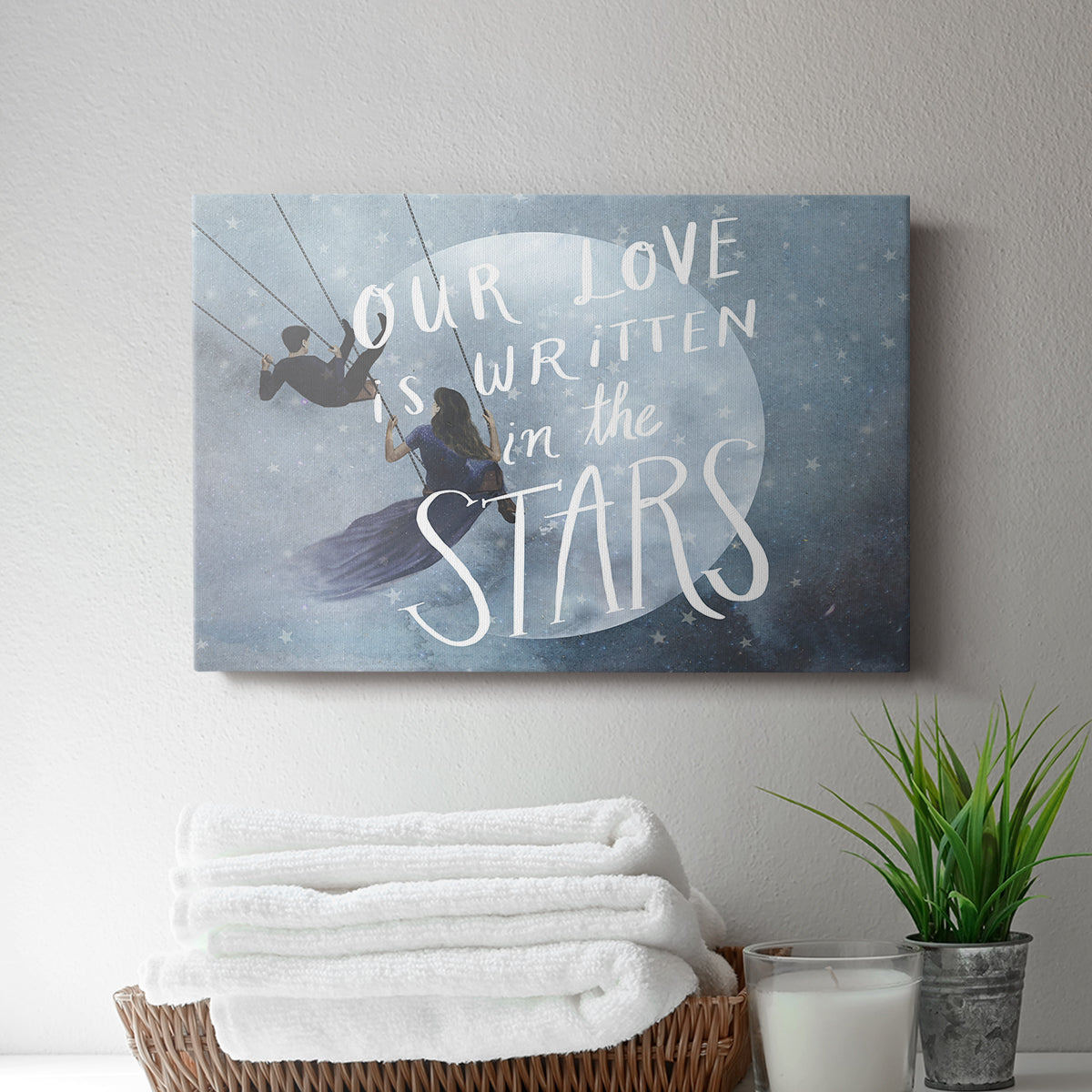 Celestial Love Collection A - Canvas Art Print