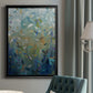 Falling Leaves - Modern Framed Canvas Print