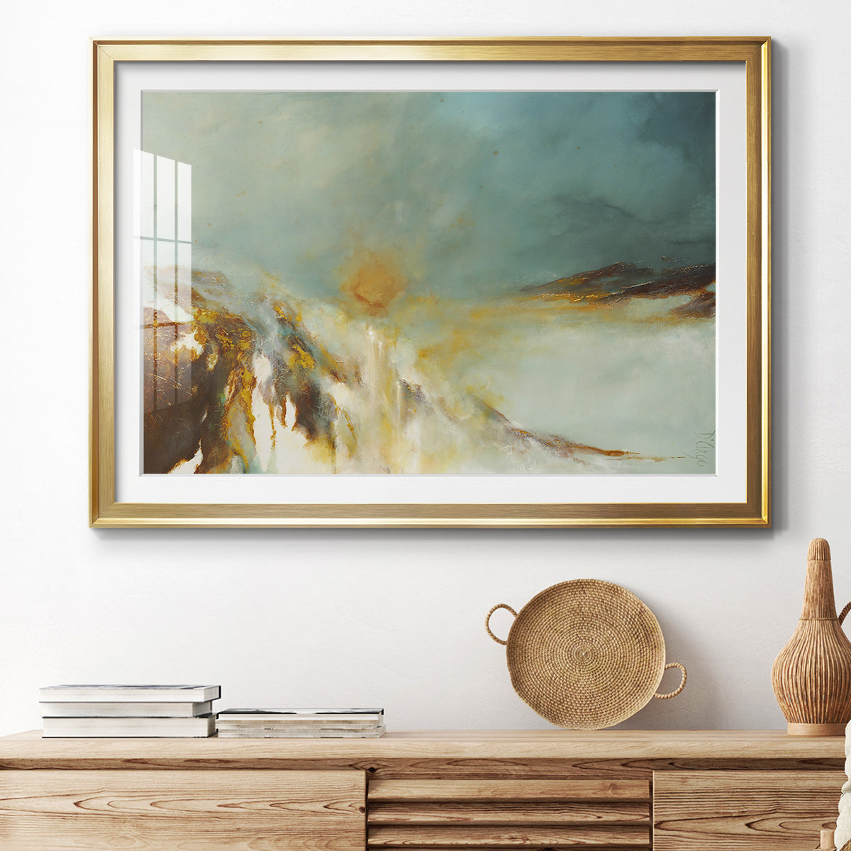 Terra Sol Premium Framed Print - Ready to Hang