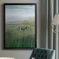 Out to Pasture I - Modern Framed Canvas Print