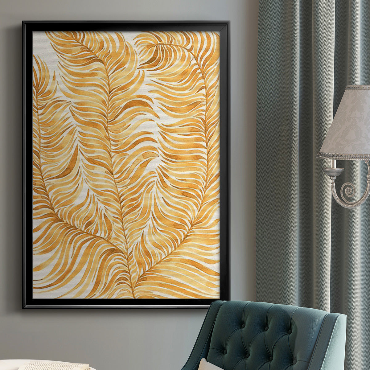Quiet Harmony IV - Modern Framed Canvas Print