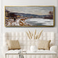The Seine at Bougival, 1869 - Floater Framed Canvas Print