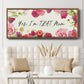 You Da Mom Collection D - Floater Framed Canvas Print