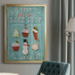 Mrs. Claus Bake Shop - Modern Framed Canvas Print