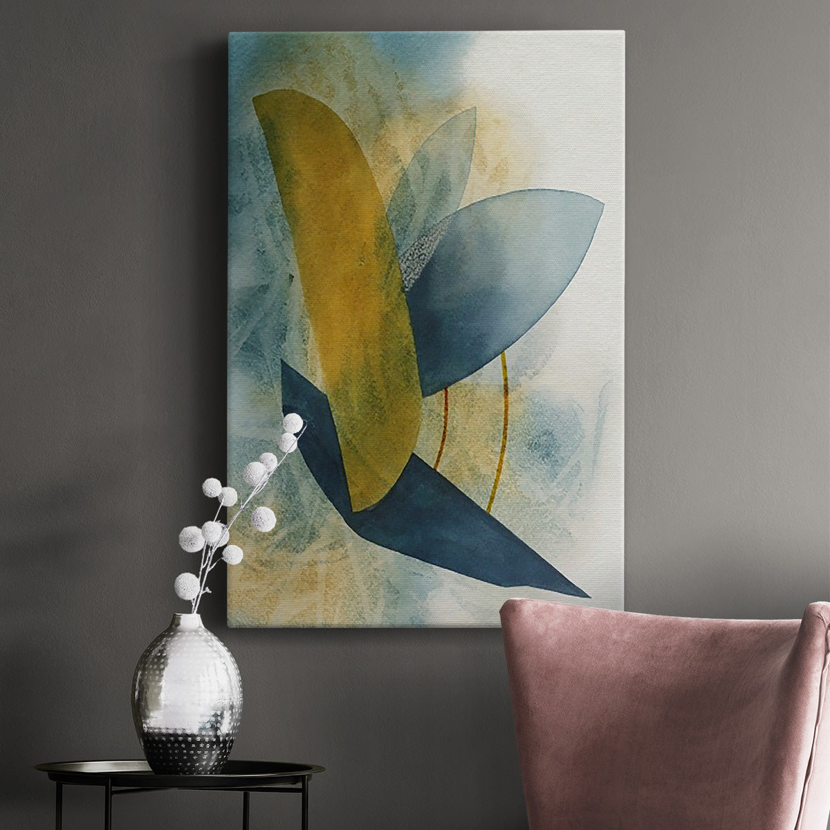 Solar Shapes I Premium Gallery Wrapped Canvas - Ready to Hang