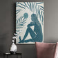 Moon Gazer II Premium Gallery Wrapped Canvas - Ready to Hang