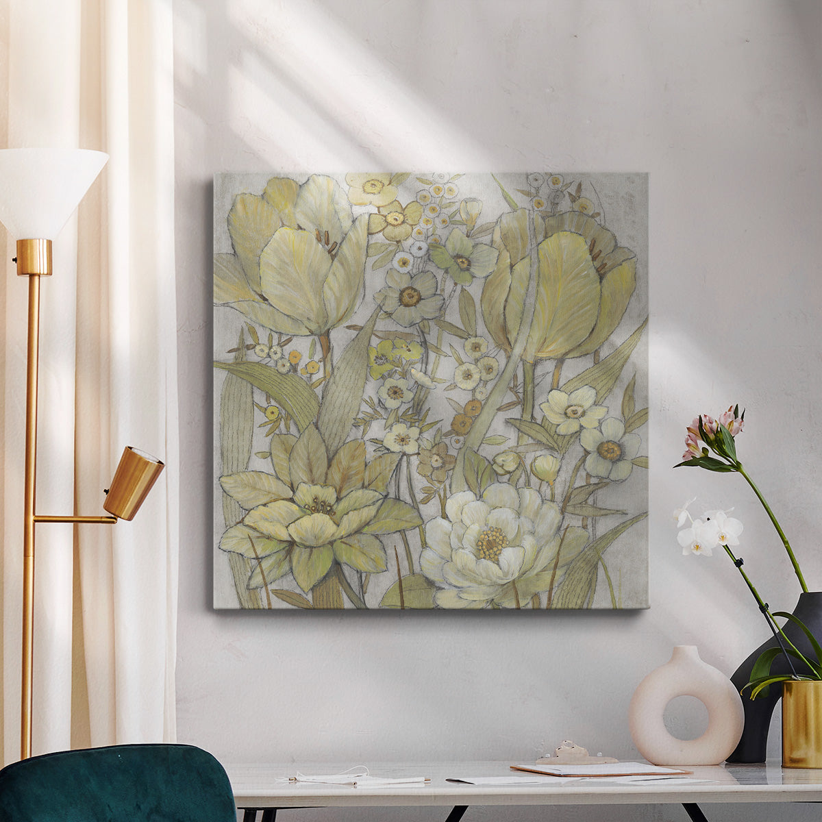 Mix Floral I - Canvas Art Print