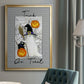 Trick or Treat Ghost - Modern Framed Canvas Print