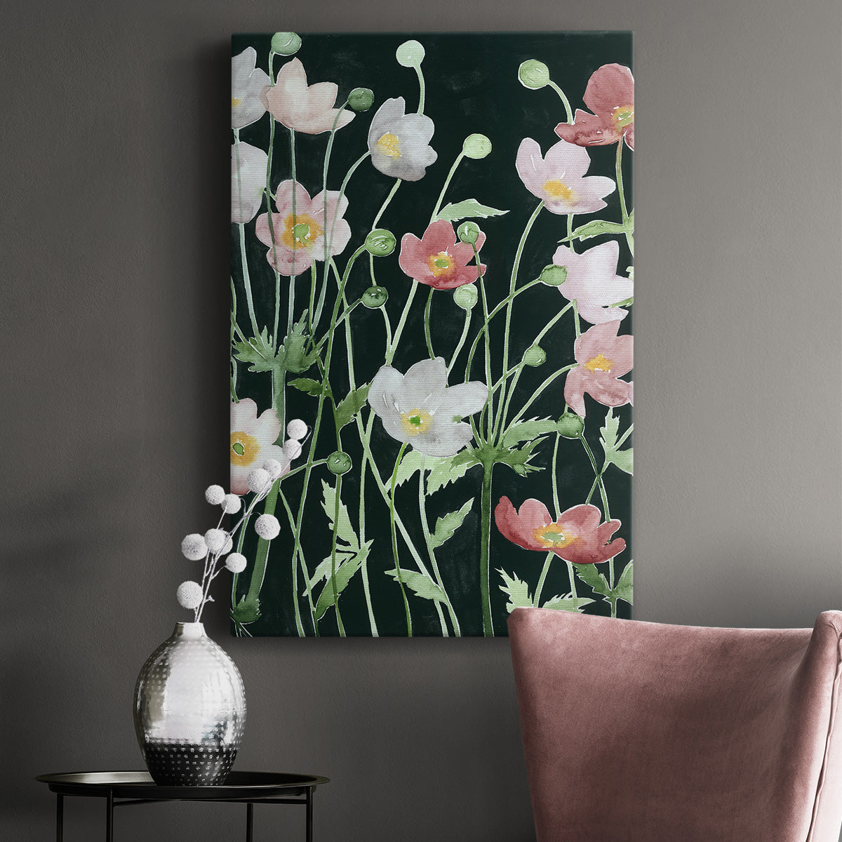 Anemone Dance I Premium Gallery Wrapped Canvas - Ready to Hang