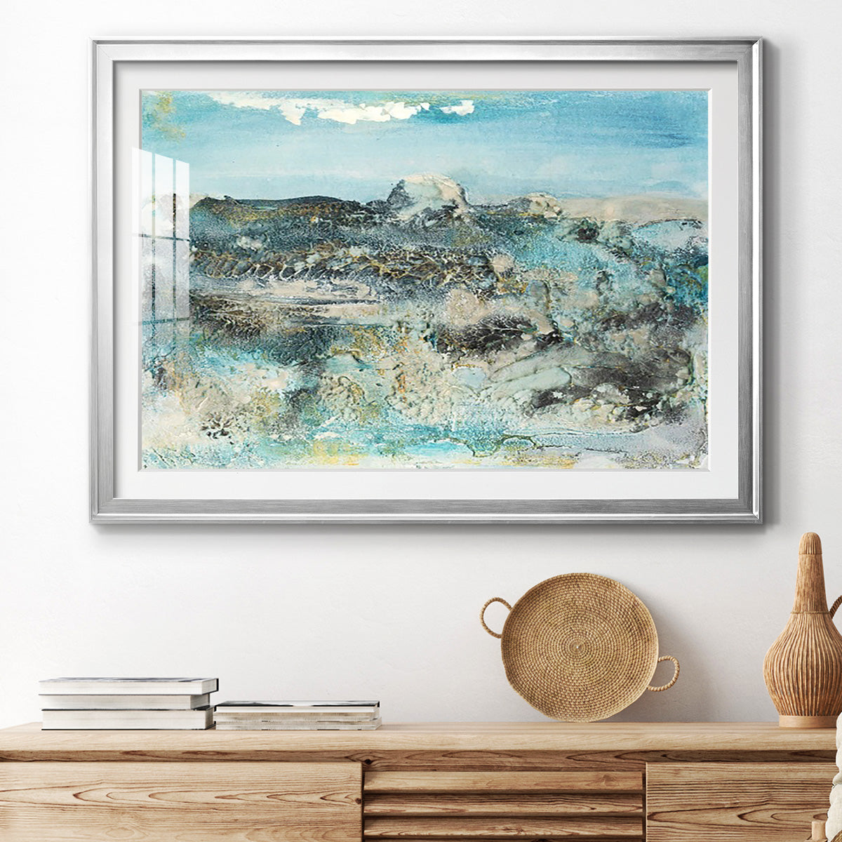 Pattern of Peace I - Modern Framed Art Print