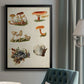 Mushroom Species X - Modern Framed Canvas Print