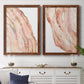 Rose Quartz I - Premium Framed Canvas 2 Piece Set - Ready to Hang