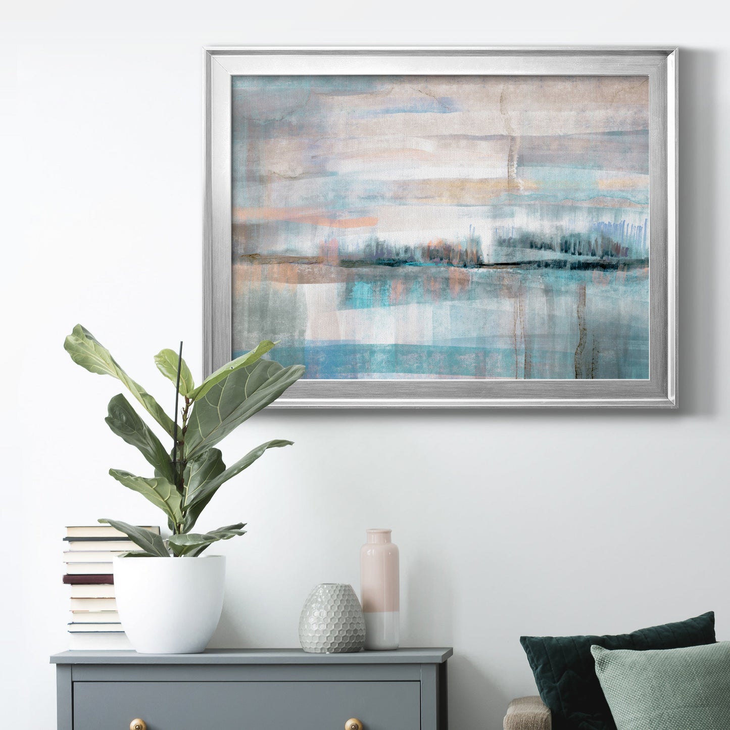 Pastel Valley Premium Classic Framed Canvas - Ready to Hang